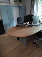 Groot bureau, ladeblok en kastenwand, Huis en Inrichting, Bureaus, Ophalen, Gebruikt, Bureau