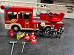 Playmobil brandweerauto, Kinderen en Baby's, Speelgoed | Playmobil, Ophalen of Verzenden, Gebruikt