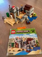 LEGO Minecraft 21121 De Woestijn Outpost, Kinderen en Baby's, Speelgoed | Duplo en Lego, Ophalen, Gebruikt, Complete set, Lego
