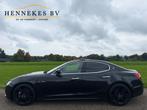 Maserati Ghibli 3.0 V6 D btw/bpm carbon/ leder/ xenon/ led, Auto's, Maserati, Euro 5, Achterwielaandrijving, Gebruikt, Zwart