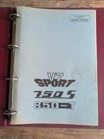 Werkplaats documentatie V7, 750S, 850-T en T3, Ophalen of Verzenden, Moto Guzzi