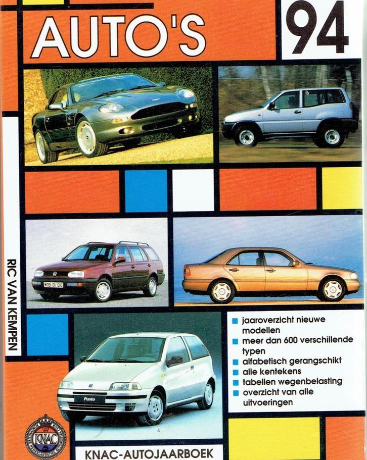 Alle Auto,s van 1994, Boeken, Auto's | Boeken, Gelezen, Overige merken, Ophalen of Verzenden