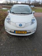 Nieuwe APK Nissan Leaf 24kw 2013 Wit, Auto's, Nissan, Zwart, Stuurwielverwarming, Wit, Elektrisch