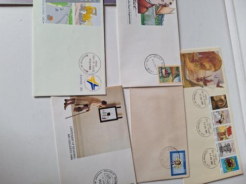 Kleine partij poststukken Australie zie scans, Postzegels en Munten, Brieven en Enveloppen | Buitenland, Envelop, Verzenden