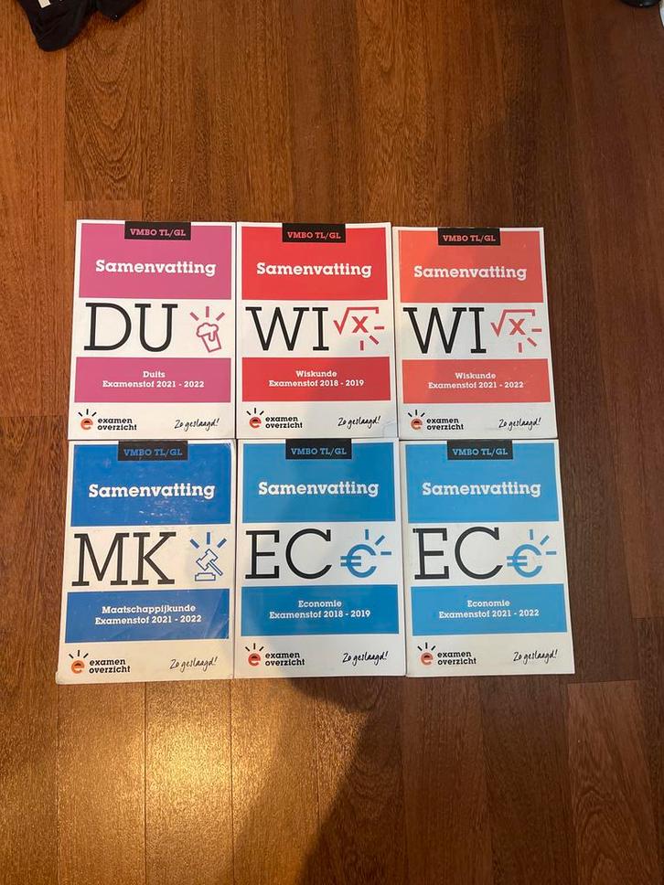 Samenvattingen VMBO TL/GL - Diverse Vakken, Boeken, Schoolboeken, Zo goed als nieuw, Overige vakken, VMBO, Ophalen of Verzenden