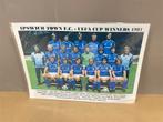 Voetbal team foto ipswich town f.c. uefa cup winners 1981 fo, Ophalen of Verzenden, Zo goed als nieuw, Buitenlandse clubs, Poster, Plaatje of Sticker