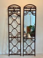 Vintage boho rotan set wandkapstok jaren ‘70, Huis en Inrichting, Zo goed als nieuw, Nvt, Minder dan 100 cm, Nvt