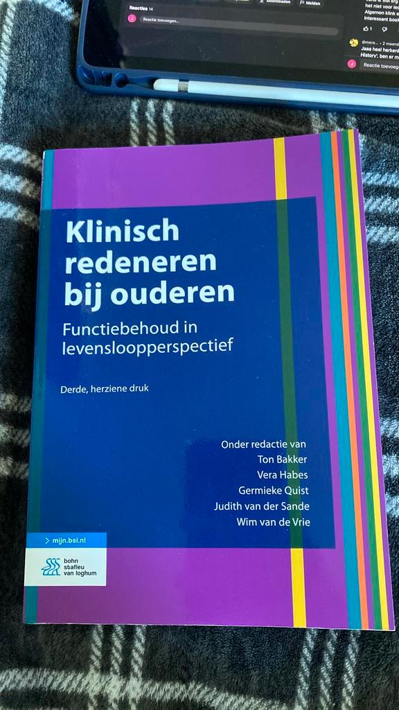 Klinisch redeneren bij ouderen, Boeken, Wetenschap, Nieuw, Ophalen of Verzenden
