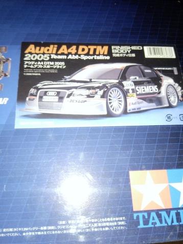 Tamiya Audi A4 DTM 2005 beschikbaar voor biedingen