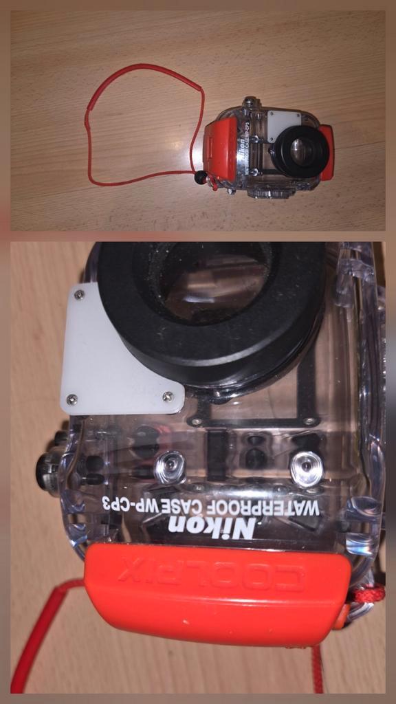 Nikon waterproof case WP-CP3, Watersport en Boten, Duiken, Zo goed als nieuw, Ophalen of Verzenden