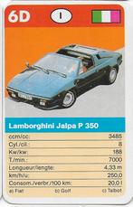 Ak1480 autokaartje 6d lamborghini jalpa p 350, Ophalen of Verzenden, Zo goed als nieuw, Auto's