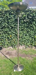 vintage staande lamp, Huis en Inrichting, Lampen | Vloerlampen, Ophalen, Gebruikt, Jaren 50, Metaal