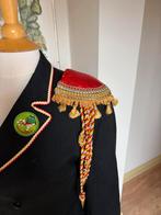 Carnavalsjas met applicaties - Maat S/M, Carnaval, Ophalen of Verzenden, Kleding, Maat 36 (S)