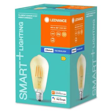 LEDVANCE SMART+ LED E27 6Watt 2400 Kelvin 725 Lumen( 4stuks) beschikbaar voor biedingen