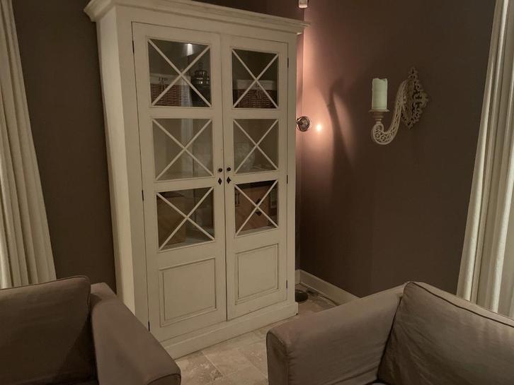 servieskasten set van twee, Huis en Inrichting, Kasten | Vitrinekasten, Gebruikt, 200 cm of meer, 100 tot 150 cm, 25 tot 50 cm