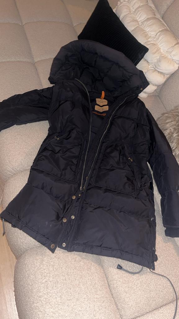 Parajumper jas longbear defecte rits, Ophalen, Gedragen, Maat 38/40 (M), Zwart