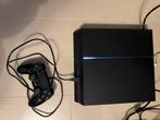 PlayStation 4 - 1000GB (1TB) Zwart + 1 Controller, Ophalen, Online, 1 speler, Zo goed als nieuw