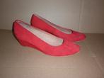 instappers met sleehak maat 40 merk:  Cypres, Kleding | Dames, Schoenen, Instappers, Ophalen of Verzenden, Zo goed als nieuw, Rood