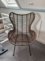 HK Living rotan egg chair, Ophalen, Gebruikt, Bruin, Riet of Rotan