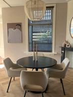 Beige eetkamerstoelen met draai functie, Huis en Inrichting, Stoelen, Ophalen, Zo goed als nieuw, Overige kleuren, Vijf, Zes of meer stoelen