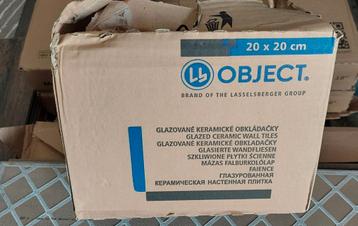 Object crème mat wandtegel 40m2 beschikbaar voor biedingen