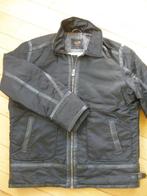 PALL MALL jack jas zwart met leer maat XXL, Kleding | Heren, Jassen | Winter, Zwart, Ophalen of Verzenden, Zo goed als nieuw, Pall Mall