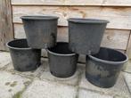 Te koop: PVC kweekpotten/bloempotten 7,5 liter, Tuin en Terras, Bloempotten, Ophalen, Kunststof, Gebruikt, Rond