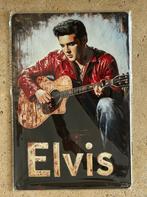 Vintage Elvis Presley metalen bord formaat A4 (21x29 cm), Verzenden, Nieuw, Foto of Kaart