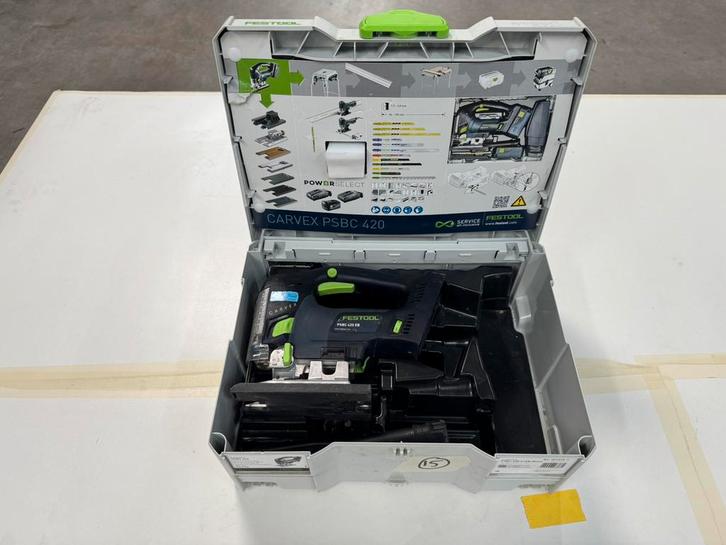 Festool PSBC 420 body in systainer., Doe-het-zelf en Verbouw, Gereedschap | Zaagmachines, Gebruikt, Decoupeerzaag, 600 tot 1200 watt
