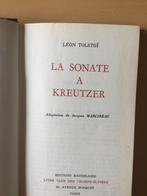 Leo Tolstoi La sonate à Kreutzer, Boeken, Literatuur, Gelezen, Ophalen of Verzenden, Europa overig