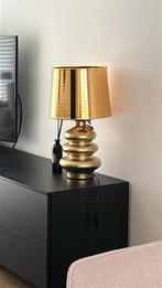 Goudkleurige lampenkap, Ophalen, Nieuw, Rond, Minder dan 25 cm