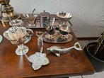 Verguld zilveren servies en accessoires, Antiek en Kunst, Antiek | Goud en Zilver, Ophalen of Verzenden, Zilver