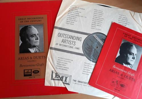 Beniamino Gigli ‎– Arias & Duets Volume 2, Cd's en Dvd's, Vinyl | Klassiek, Zo goed als nieuw, Opera of Operette, Ophalen of Verzenden