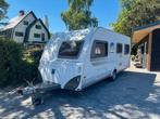 Knaus Sudwind 550 FU | Frans bed, oven, toilet & douche, Caravans en Kamperen, Caravans, Schokbreker, Rondzit, 750 - 1000 kg, Particulier
