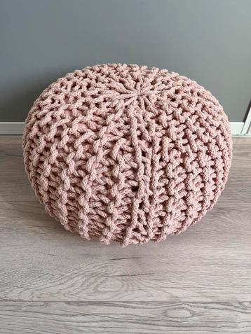 KidsDepot Bundy Poef - Roze - Ø40cm beschikbaar voor biedingen
