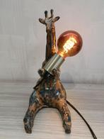 Handgemaakte lamp, Huis en Inrichting, Lampen | Tafellampen, Ophalen, Zo goed als nieuw, Minder dan 50 cm