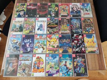 Collectie Nintendo Switch games beschikbaar voor biedingen