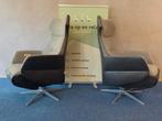 Set Elektrische relax fauteuils Gealux Movani op accu 🔋, Ophalen of Verzenden, Zo goed als nieuw, 75 tot 100 cm, Stof