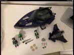 Playmobil Robo Gang Speedboot + 3 Poppetjes, Ophalen of Verzenden, Gebruikt, Jongen of Meisje