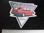 sticker volvo 440 logo vintage car, Auto of Motor, Zo goed als nieuw, Verzenden