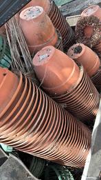 Bloempotten plastic groot buiten met gaten per 25 stuks, Tuin en Terras, Bloempotten, Kunststof, Rond, Ophalen of Verzenden, Zo goed als nieuw