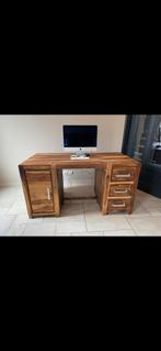 Mooi Bureau sheesham hout, Zo goed als nieuw, Ophalen, Bureau