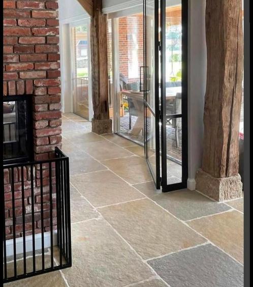 AKTIE DEZE WEEK! BOURGONDISCHE DALLEN RAW CHATEAU 60X90CM, Huis en Inrichting, Stoffering | Vloerbedekking, Nieuw, Ophalen of Verzenden