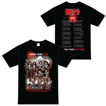 Official KISS JAPAN TOUR 2019 End Of The Road T-Shirt Size L beschikbaar voor biedingen