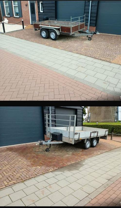Te koop  2700 kilo bakwagen of plateauaanhanwagen, Auto diversen, Aanhangers en Bagagewagens, Zo goed als nieuw, Ophalen