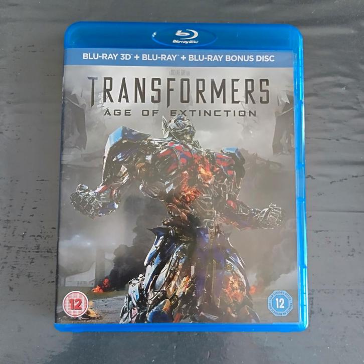 A5-2) Transformers age of extinction 3D, Cd's en Dvd's, Blu-ray, Gebruikt, 3D, Ophalen of Verzenden