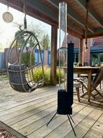 Hippe Terrashaard - Pelletkachel met Glazen Pijp, Ophalen, Nieuw, Vuurkorf