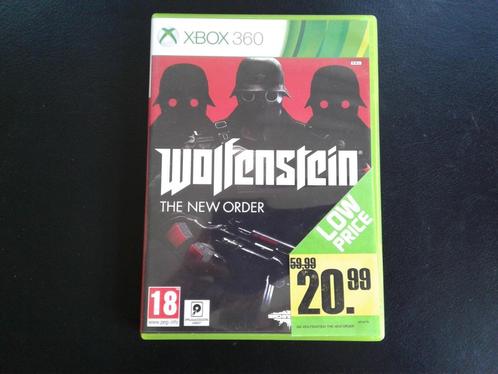 Wolfenstein The New Order (360), Spelcomputers en Games, Games | Xbox 360, Zo goed als nieuw, Shooter, 1 speler, Vanaf 18 jaar