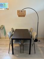 Moderne Uitschuifbare Eettafel (120/180cm x 74cm), Huis en Inrichting, Tafels | Eettafels, Ophalen, 50 tot 100 cm, Zo goed als nieuw