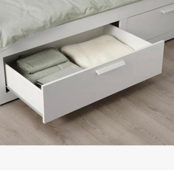 Brimnes Ikea uitschuifbed 80x200 - afbeelding 2